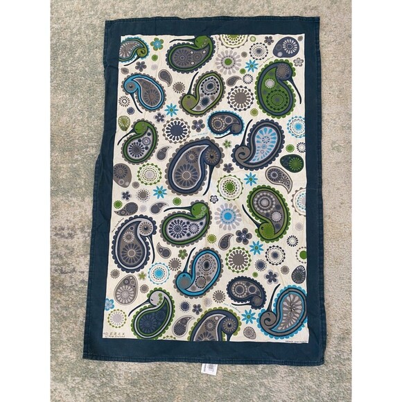 New Zealand Tea Towel Bar Kitchen 28 x 18 by Derek 100% Cotton Kiwi Paisley - Picture 2 of 9